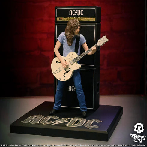 Knucklebonz AC/DC Rock Iconz Malcolm Young II Statue
